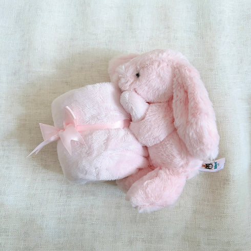 Jellycat Bashful Bunny Soother うさぎ たれ耳 ブランケット ぬいぐるみ 無地 ジェリーキャット