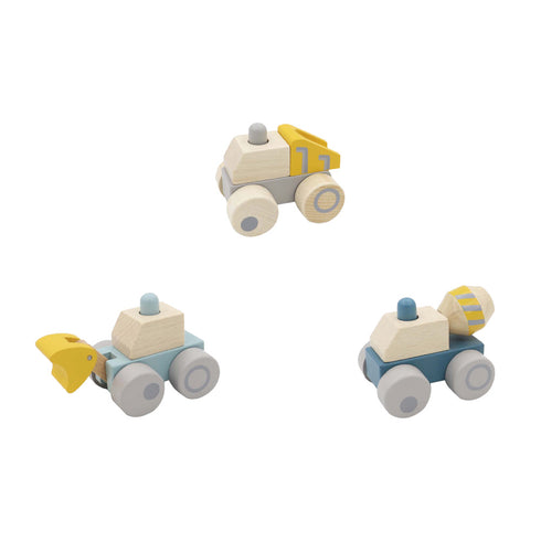 Adnil LAND SQUEAKY TRUCK ピコピコ音が鳴る はたらく車 木のおもちゃ 木製 くるま アドニルランド