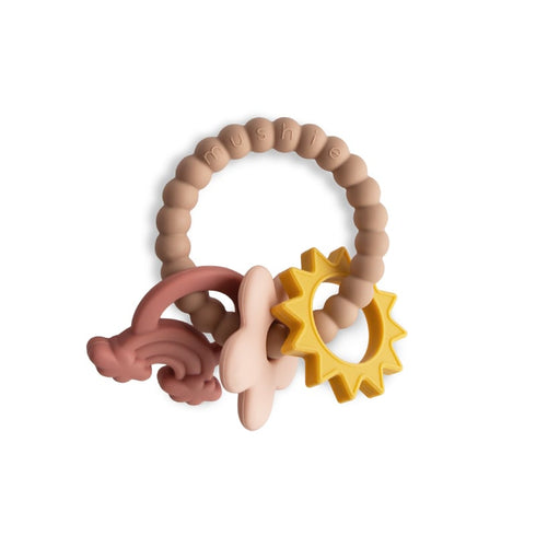 Mushie Teething Ring ティーシングリング 歯固め ファーストトイ ムシエ