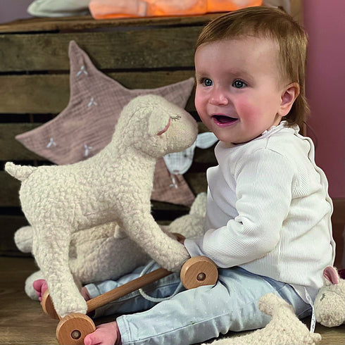 Egmont Toys 羊のメリー プルトイ PULL-ALONG MARY ひつじ エグモントトイズ EGM591026