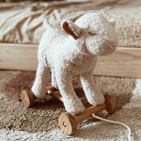 Egmont Toys 羊のメリー プルトイ PULL-ALONG MARY ひつじ エグモントトイズ EGM591026