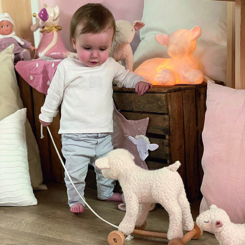 Egmont Toys 羊のメリー プルトイ PULL-ALONG MARY ひつじ エグモントトイズ EGM591026