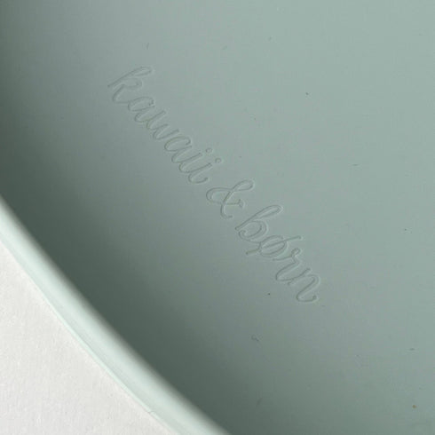 kawaii&born くまシリコンプレート 割れないお皿 離乳食 滑り止め ベビー食器 Bear