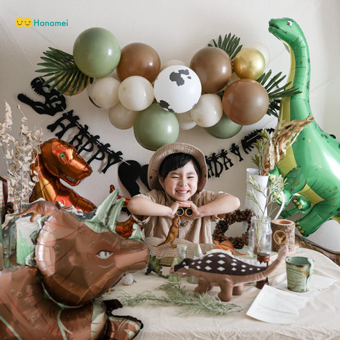 Hanamei バースデー デコレーション セット 恐竜 誕生日 バルーン 男の子 ハナメイ