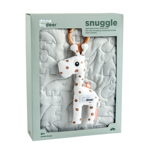 Done by Deer キルトラグ トイギフトセット ラフィ おもちゃ きりん ダンバイディア