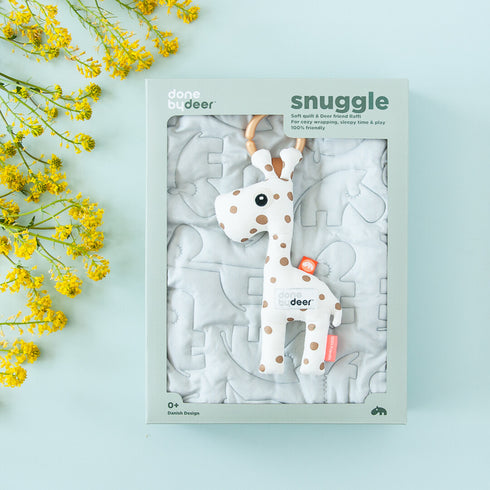 Done by Deer キルトラグ トイギフトセット ラフィ おもちゃ きりん ダンバイディア