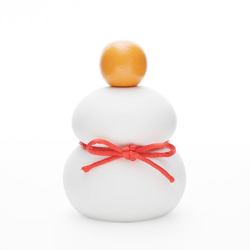 鏡餅 オブジェとしても使える半磁器のLEDライト 【Sサイズ】 お正月飾り 正月 雪だるま クリスマス サンタ帽子 shesay 108229