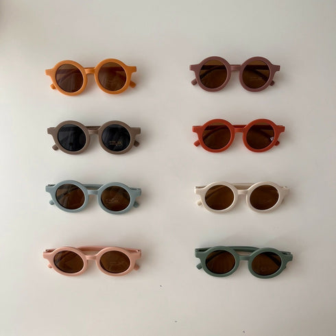 kawaii&born 紫外線99%カットのUV400 キッズサングラス ベビーサングラス 夏 日焼け対策