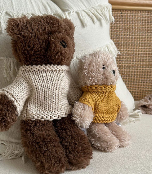 and the little dog laughed ミロベア Mサイズ ぬいぐるみ くま milo bear - medium アンド ザ リトル ドッグ ラフド