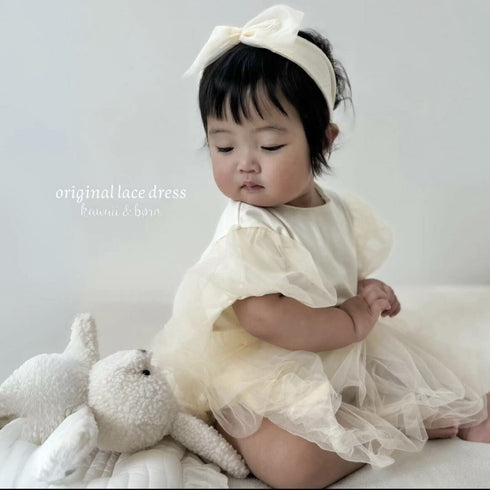 kawaii&born ベビードレス セレモニードレス 結婚式 フォーマル パーティー ベビー服 女の子 70cm 80cm 90cm