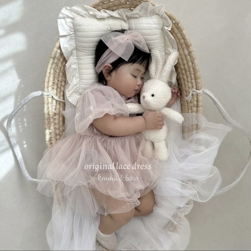 kawaii&born ベビードレス セレモニードレス 結婚式 フォーマル パーティー ベビー服 女の子 70cm 80cm 90cm