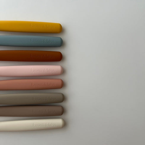 kawaii&born mog fit もぐフィット 2個セット 好きな角度に曲がる 離乳食スプーン 初めてのスプーン