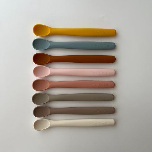 kawaii&born mog fit もぐフィット 2個セット 好きな角度に曲がる 離乳食スプーン 初めてのスプーン