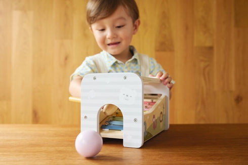 PolarB ハンマーシロフォン 木製おもちゃ 楽器 ハンマー TYPR44270 ポーラービー