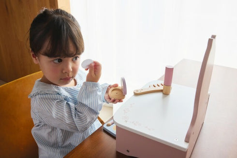 PolarB ドレッサー&メイクセット 木製おままごと TYPR44271 ポーラービー