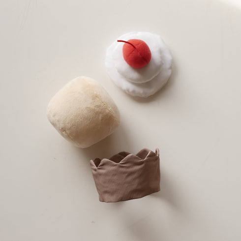 amanoppo えほんでごっこあそび はりねずみくんとカップケーキ 絵本 布製おもちゃ あまのっぽ