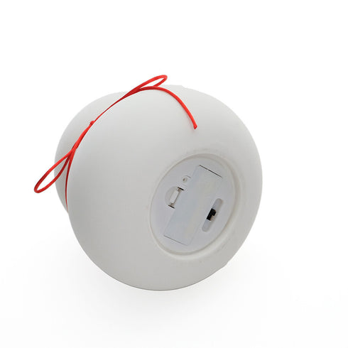 鏡餅 オブジェとしても使える半磁器のLEDライト 【ビッグサイズ】 電池式 お正月飾り 正月 雪だるま クリスマス サンタ帽子 shesay 108365