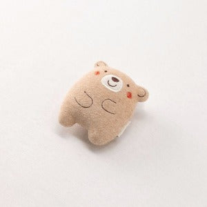 Amorosa mamma にぎにぎ くまのコットン くまのリネン Sサイズ 日本製 オーガニックコットン100% アモローサマンマ