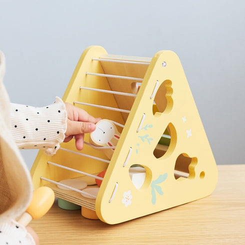 PolarB バニーシリーズ アクティビティボックス / 5in1 楽器 型はめパズル TYPR44291 ポーラービー