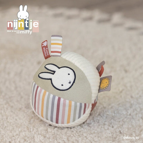 miffy ミッフィー ベビーボール フラッフィー ピンク 布製おもちゃ TYMIFNIJN912