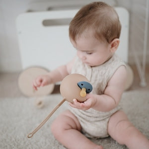 Mushie おしゃぶりケース Mushie Pacifier Case おしゃぶりホルダー アウトレット品 ムシエ