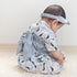 mocmof 帯付き 浴衣ロンパース 男の子 70cm 80cm 90cm 622-660071