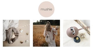 Mushie おしゃぶりケース Mushie Pacifier Case おしゃぶりホルダー アウトレット品 ムシエ