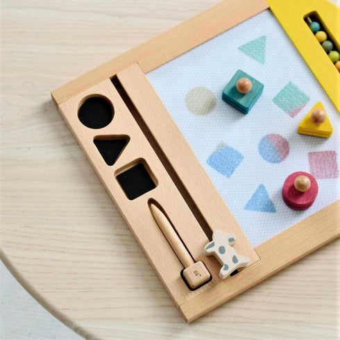 gg* ジジ oekaki house オエカキハウス おえかきボード 木のおもちゃ おうち キャット くるま ドッグ kiko+&gg*