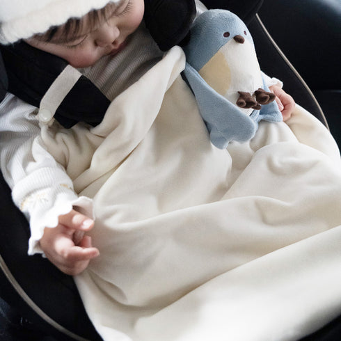 amanoppo ぬいけっと 青い鳥 ぬいぐるみ&ブランケットセット あまのっぽ