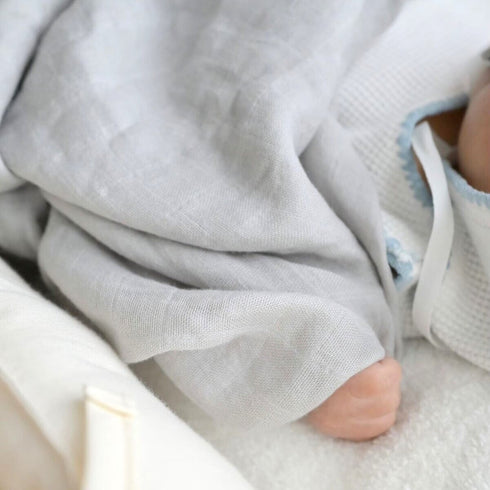 blanco ベビーブランケット おくるみ 120×120cm swaddle blanket 無地 赤ちゃん ブランコ