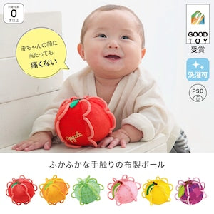 SHAOOL わっかボール ガラガラ ラトル フルーツ くだもの シャオール