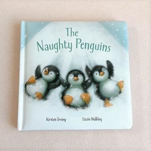 Jellycat ジェリーキャット The Naughty Penguins Book ペンギンの絵本 BK4NP