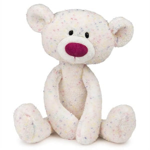 GUND ベビートゥースピック コンフェティベアくまのぬいぐるみ つぶつぶ ホワイト 6061451 ガンド