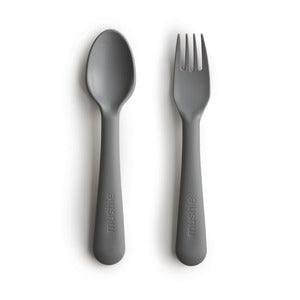 mushie | フォーク&スプーン セット Fork and Spoon Set ベビー食器 子供用 ムシエ