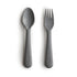 mushie | フォーク&スプーン セット Fork and Spoon Set ベビー食器 子供用 ムシエ