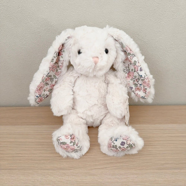 MON AMI フェイス クリーム フローラルバニー Sサイズ うさぎ ホワイト ぬいぐるみ モナミ ST1239