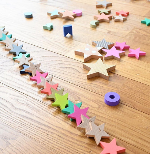 kiko+ キコ tanabata タナバタ 木のおもちゃ ドミノ 星 おままごと クッキー スター kiko+&gg*