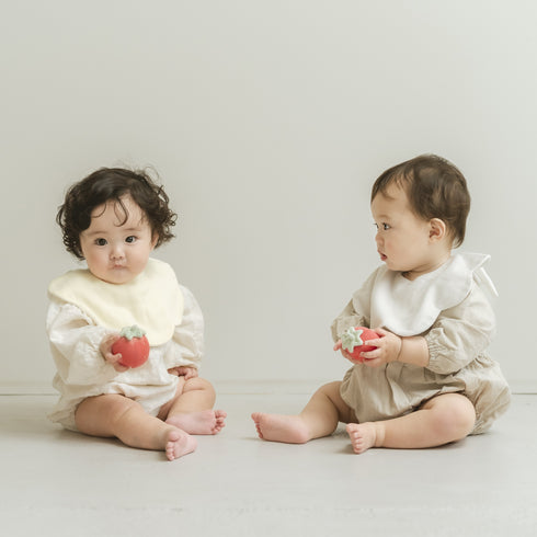 Lien de famille 苺のラトル ベビーおもちゃ いちご K60-167 リヤンドファミーユ