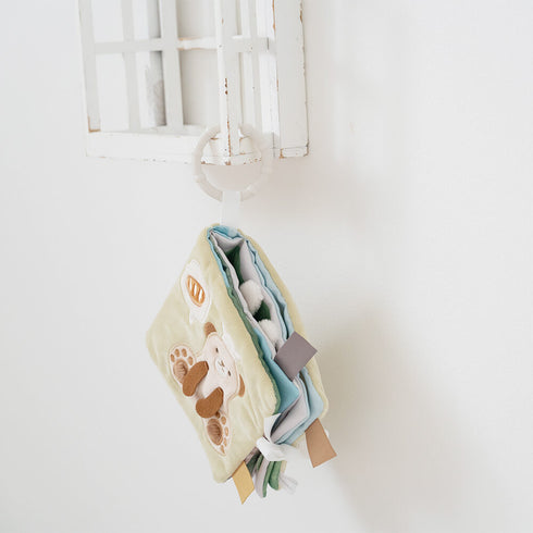 amanoppo ふんわりえほん BOX入 「こぐまくんの焼きたてパン」 布絵本 あまのっぽ