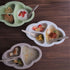 Lien de famille もぐもぐ5点セット ベビー食器&カトラリー EVA樹脂 お食事エプロン&マット bien mangeシリーズ ベビーギフト 出産祝い