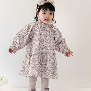 coto cotte 花柄 ワンピース&ニットソー リボン ベスト 80cm 90cm 722-674025 722-674026