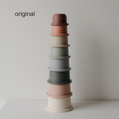 Mushie Stacking Cups Toy スタッキングカップ Original オリジナルカラー ムシエ