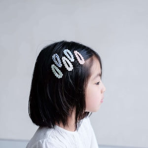 MIMI&LULA Stellina sparkle mini clips ヘアアクセサリー ヘアピン ヘアクリップ キッズ 子ども用