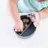 Grabease グラビーズ シリコンボウル グレー Silicone Suction Bowl ベビー食器 離乳食