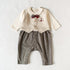 mocmof 重ね着風フォーマルロンパース 70cm 80cm 男の子 フォーマル ベビー服 622-671039 モクモフ