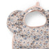 Elodie エロディ Baby Bibs お食事エプロン Blue Garden Light 小花柄