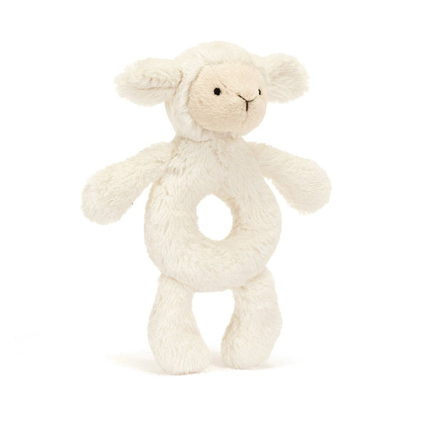 Jellycat Baby リングラトル ひつじ ホワイト Bashful Lamb Ring Rattle リングラトル ジェリーキャット ベビー