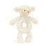 Jellycat Baby リングラトル ひつじ ホワイト Bashful Lamb Ring Rattle リングラトル ジェリーキャット ベビー