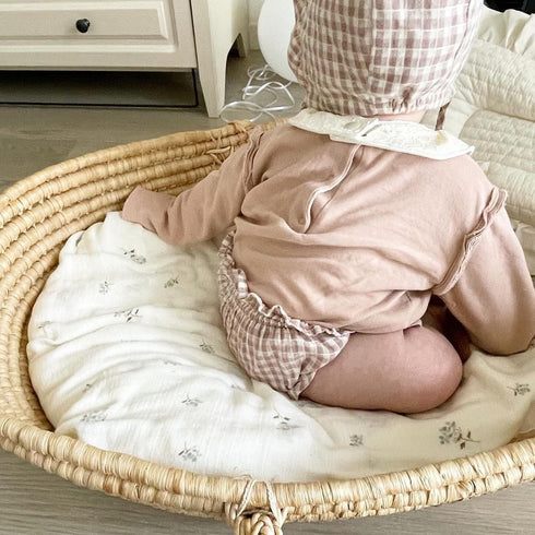 3.LIETO スタイーフ Lusso レースアイボリー スカーフみたいなスタイ 日本製 スリーリエート