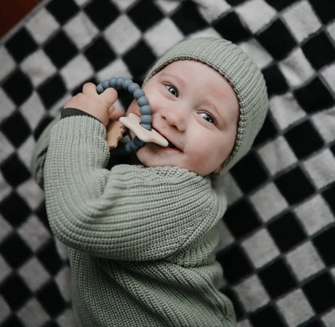 Mushie Teething Ring ティーシングリング 歯固め ファーストトイ ムシエ